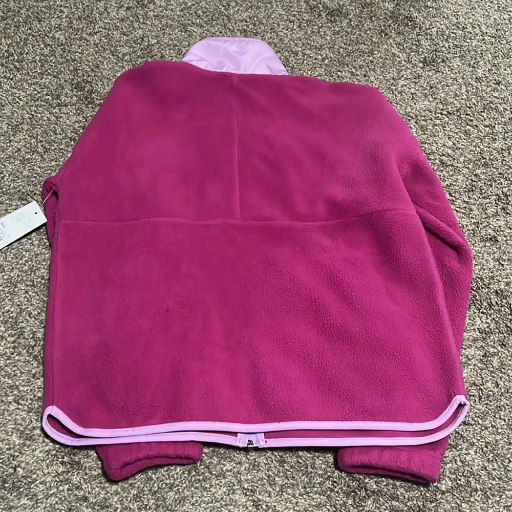 Tek Gear Magenta Fleece Jacket NWT - Picture 2 of 5